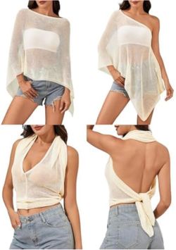 mesh poncho