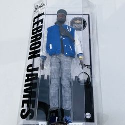 Barbie Signature LeBron James Kenbassadors Doll Collectible with Varsity Jacket Outfit and Accessories