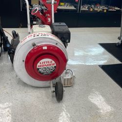 Little Wonder Optimax walk-behind leaf blower,