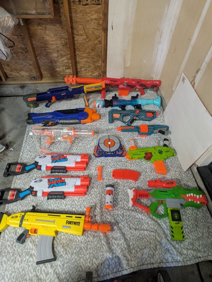Nerf Gun Lot