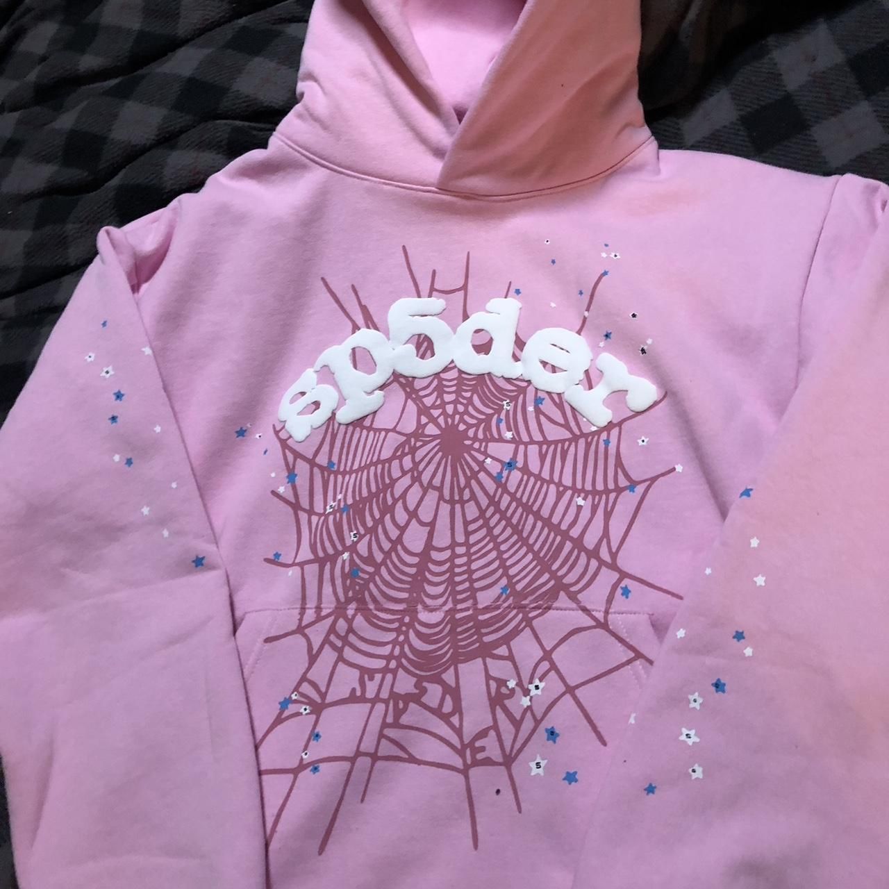 Pink Spider Hoodie