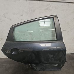 16-21 Honda Civic Rear Right Glass With Motor