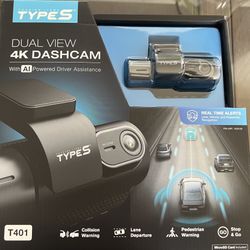 Brand new - TypeS dual view 4k DashCam (Factory sealed box) No lowball bidder