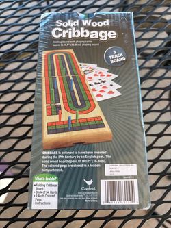 Cribbage board new