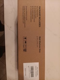 6 Plastic See Through Shelves