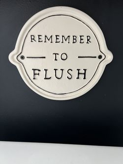 Hearth & Hand With Magnolia Bathroom Sign