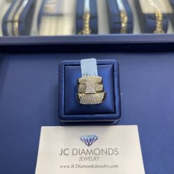 Ring Trio Set 1ok Diamonds 💎 