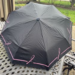 Collapsible Black Umbrella 