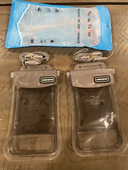Waterproof Pouches for phone 2ea