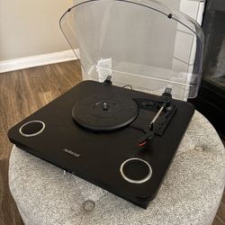 Vinyl Record Player W/Bluetooth