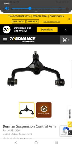 Dorman Control Arm