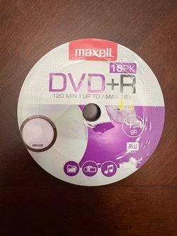 10pk DVD discs