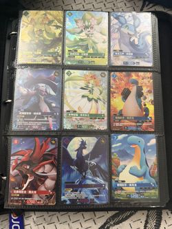 Full Binder And Bunch Of Bulk And Hits English/chinese Pal World Tcg Booster Box