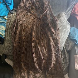 Bathing Suit Cover brown $ 3