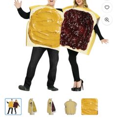 Halloween Costume Peanut Butter And Jelly Sandwich 