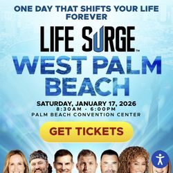 Life Surge 2 Tickets VIP - West Palm Beach