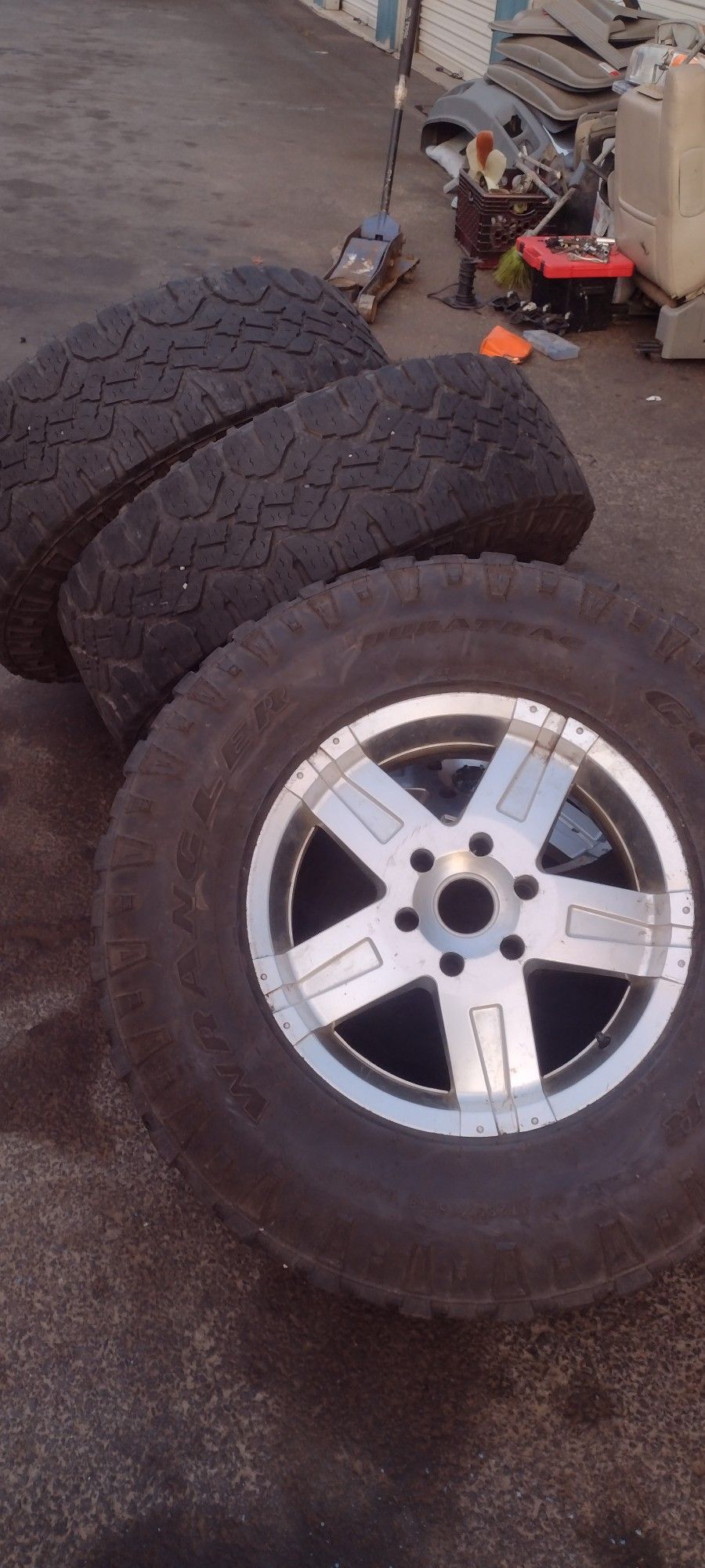 Chevy Truck Wheels And Tire combo 