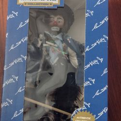 Vintage Emmett Kelly JR Articulated Doll Clown By Simson 