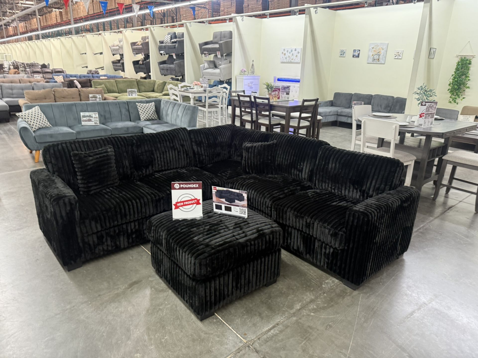 Black Sectional