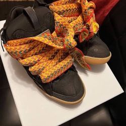 Black/Orange Lanvins Curb Size 9 Men’s 