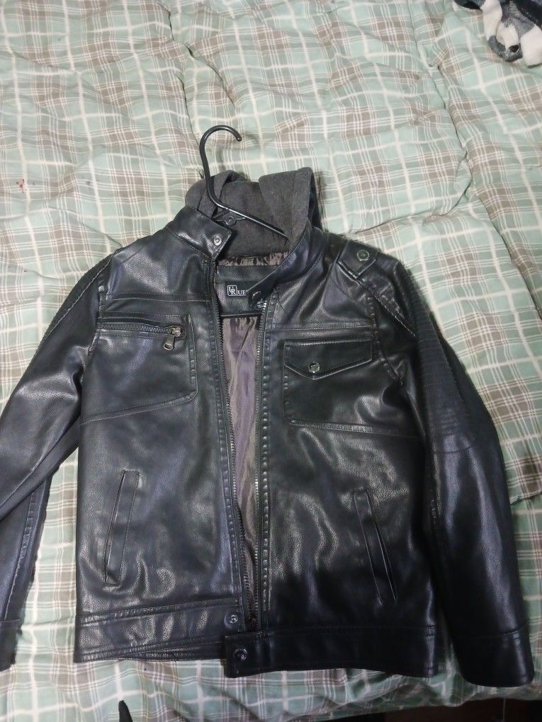 Urban Republic Leather Jacket Women's Size 10/12