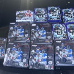 Football Boxes - Unopened - Megas, Hangers, Blaster
