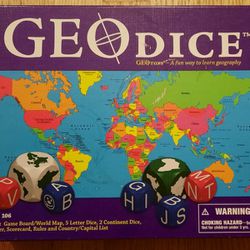 Geo Dice Board Game