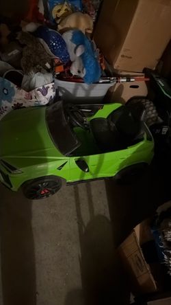 Green Kids Lambo
