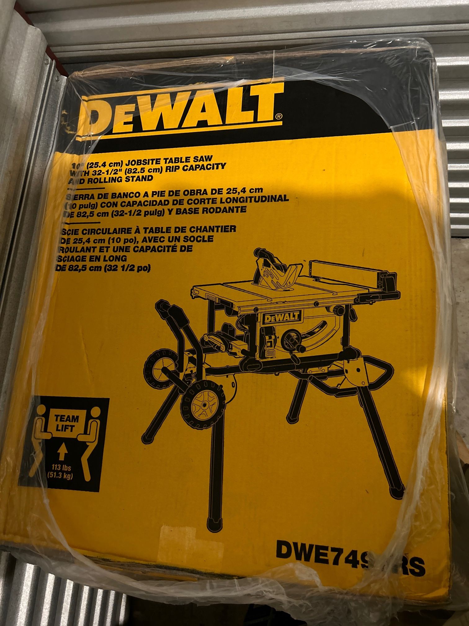 10 In Table Saw 