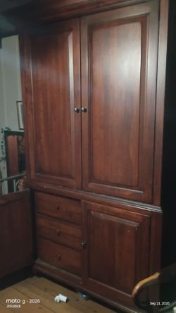 Entertainment center.
