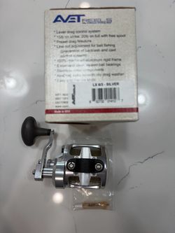 Avet LX 6/3 2 speed lever drag fishing reel