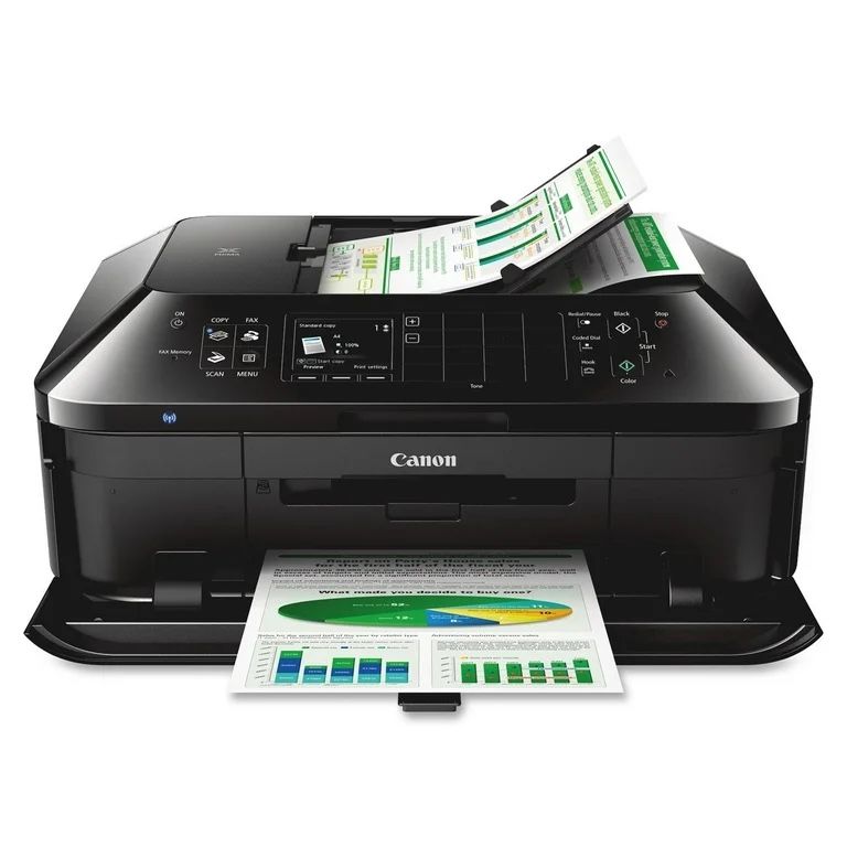 Canon PIXMA MX922 Wireless Office All-in-One Printer - 9600 dpi Color