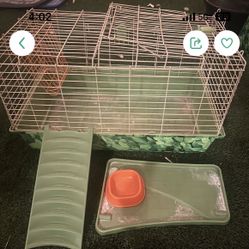 Small Animal Cage With 2nd Level