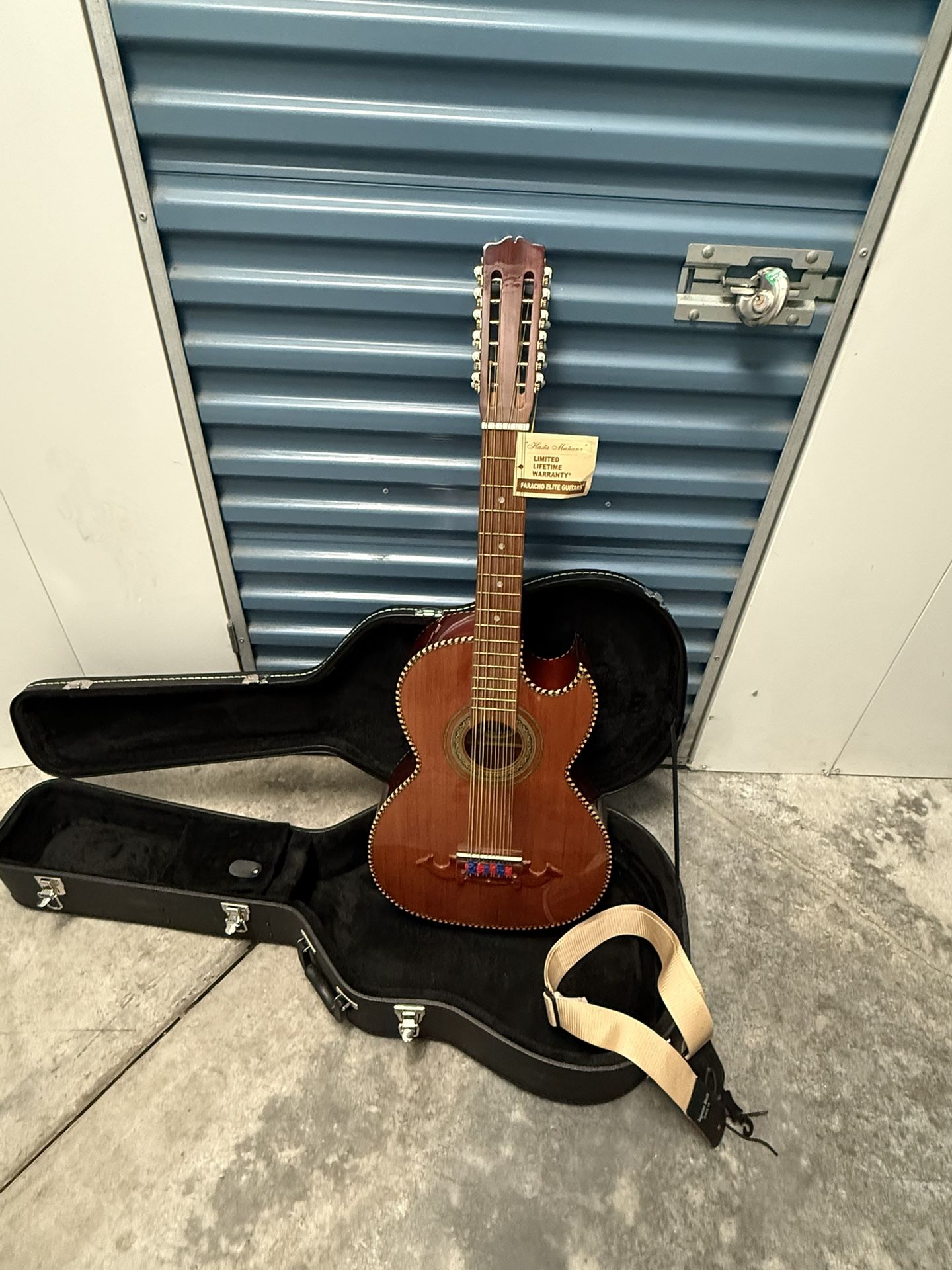 hermosa 💕 Hand Crafted Mariachi 12-String Bajo Sexto Acoustic 🎸
