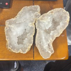 Split Quartz Geode 