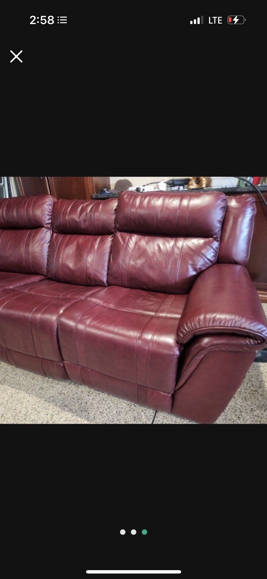 Leather Couch