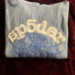 Blue spyder hoodie