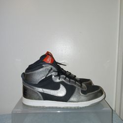 Nike Dunk Big Nike High Metallic Silver Size 11