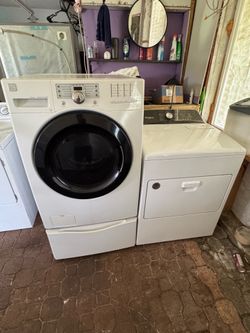 Washer and dryer