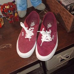 Red Velvet Vans