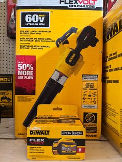 DEWALT FLEXVOLT 60V MAX Axial Handheld Blower kit