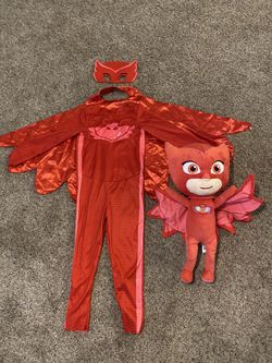 Pj Mask Owlette outfit and Huge Owlette Plush