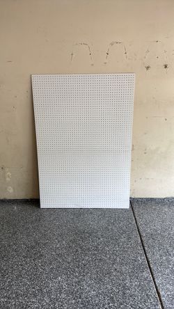 Peg board and slat board