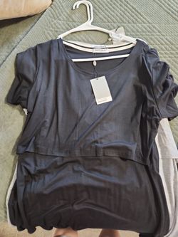 Smallshow Maternity Nursing Top x2