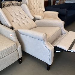 Winged Back Recliners