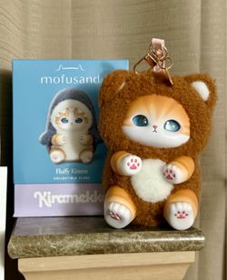 Mofusand Kiramekko Fluffy Kitten Plush Series - Bear