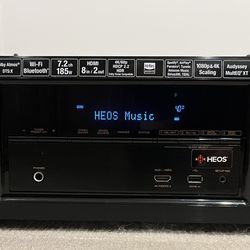 Denon AVR-X2400H, 4k HDR & Atmos / HEOS / AirPlay / WiFi & Bluetooth / 7x95Watts