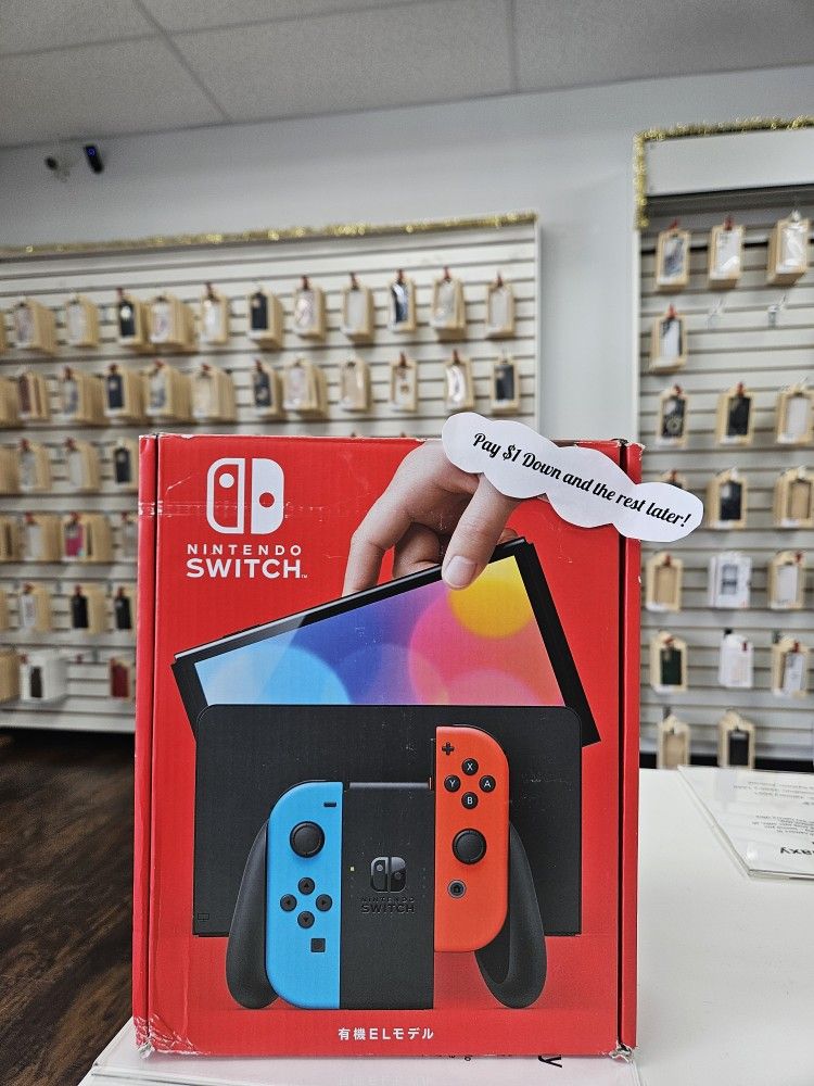Nintendo Switch OLED Model - Payments Available - Pay $1 Down To take It home