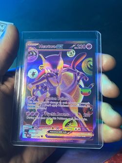 Mewtwo ex Futuristic rare 30th celebration