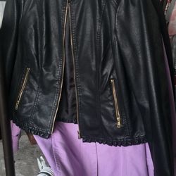 Leather Xl Jacket $10
